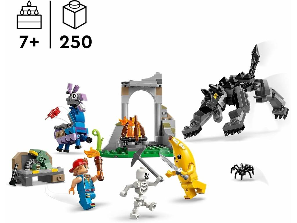 Lego Fortnite Campo Banano e Candela