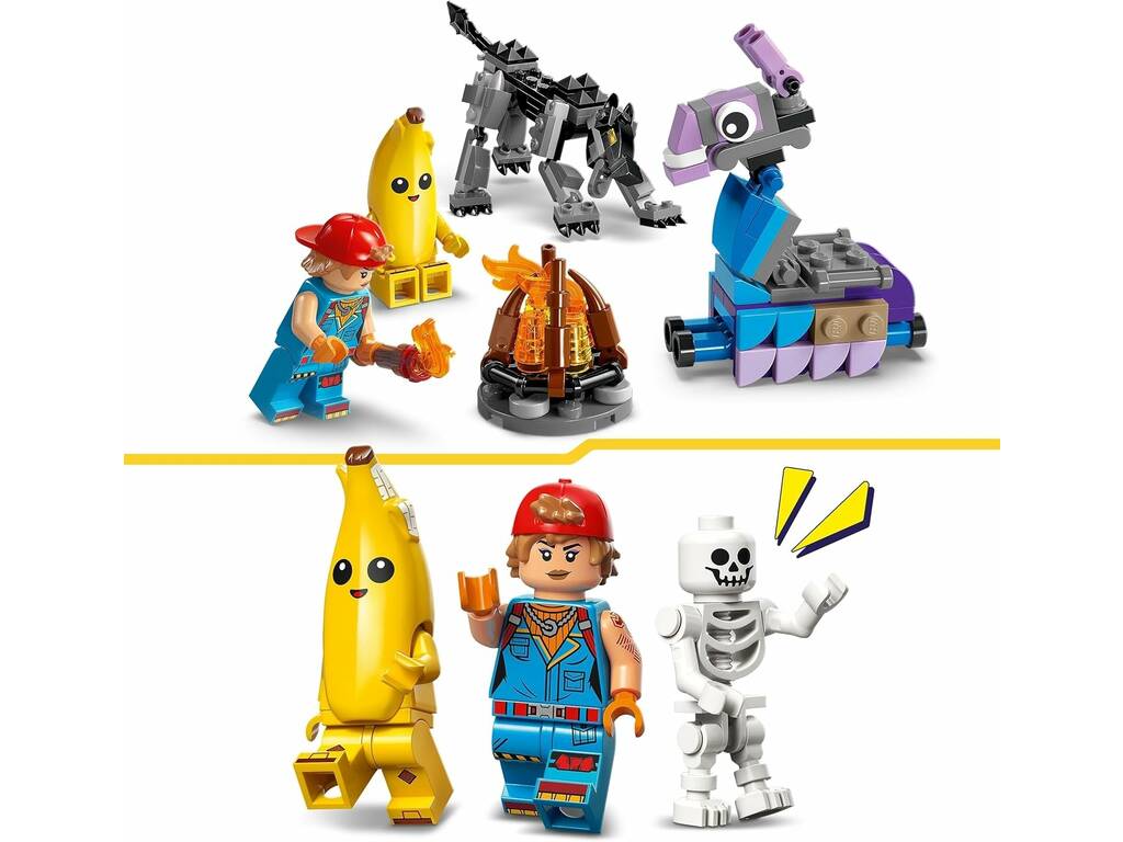 Lego Fortnite Campo Banano e Candela