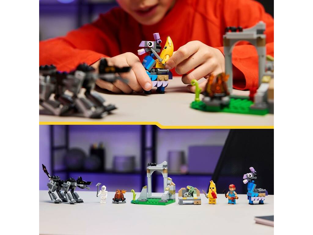 Lego Fortnite Campo Banano e Candela