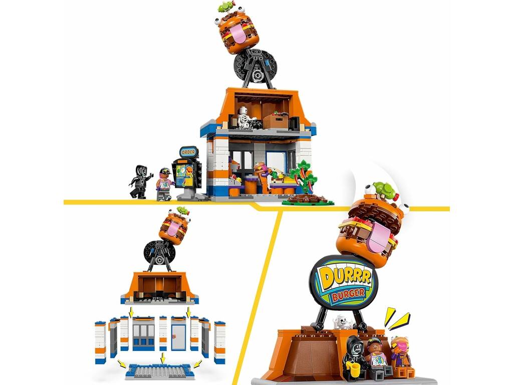 Lego Fortnite Ristorante Hamburrrguer
