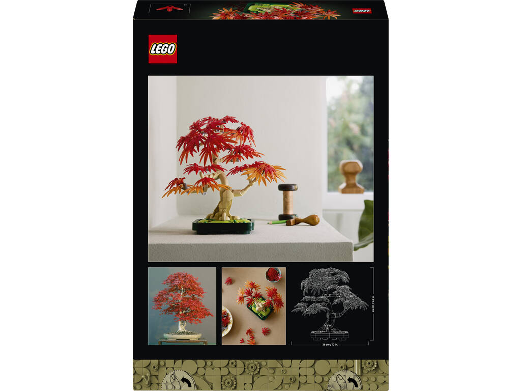 Lego Botanicals Bonsai di acero rosso giapponese