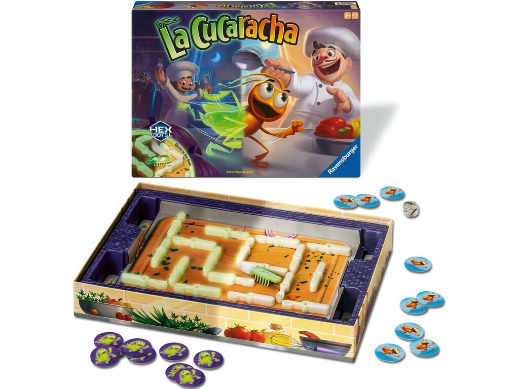 Gioco da tavolo La Cucaracha Brilla nel buio