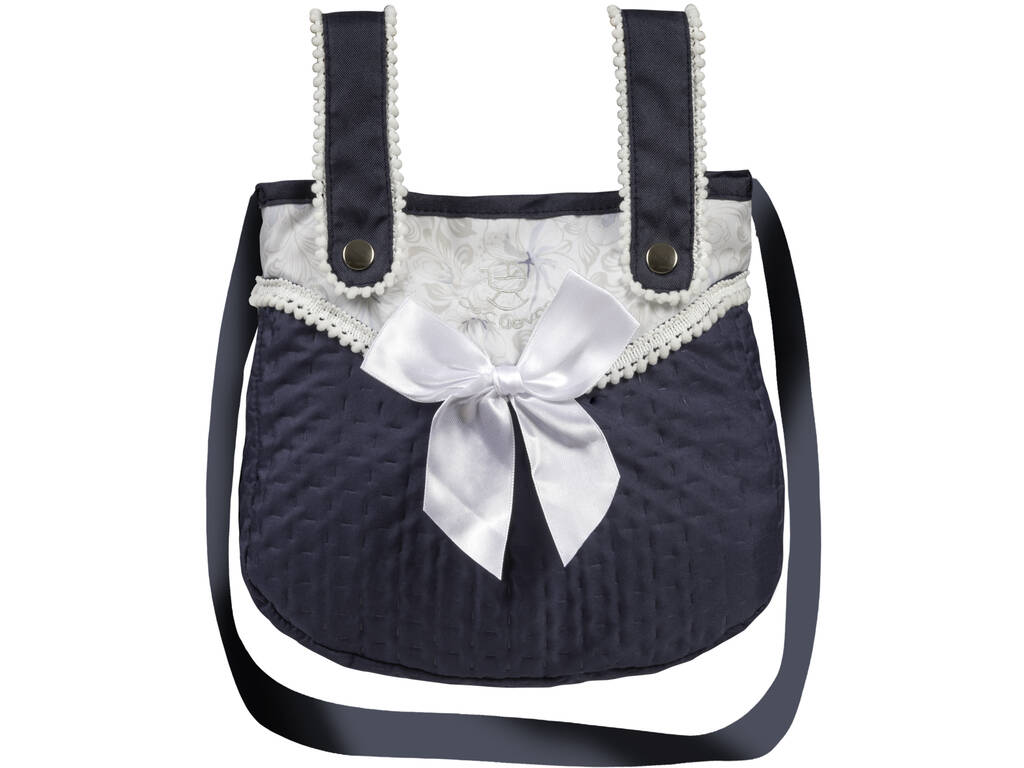Passeggino per bambole vintage pieghevole con borsa