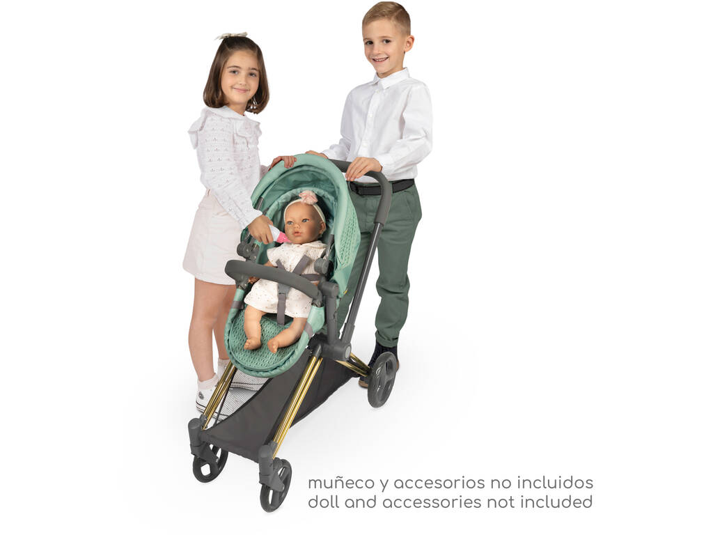 Carro de Muñécas 3x1 Plegable Capriccio con Bolso