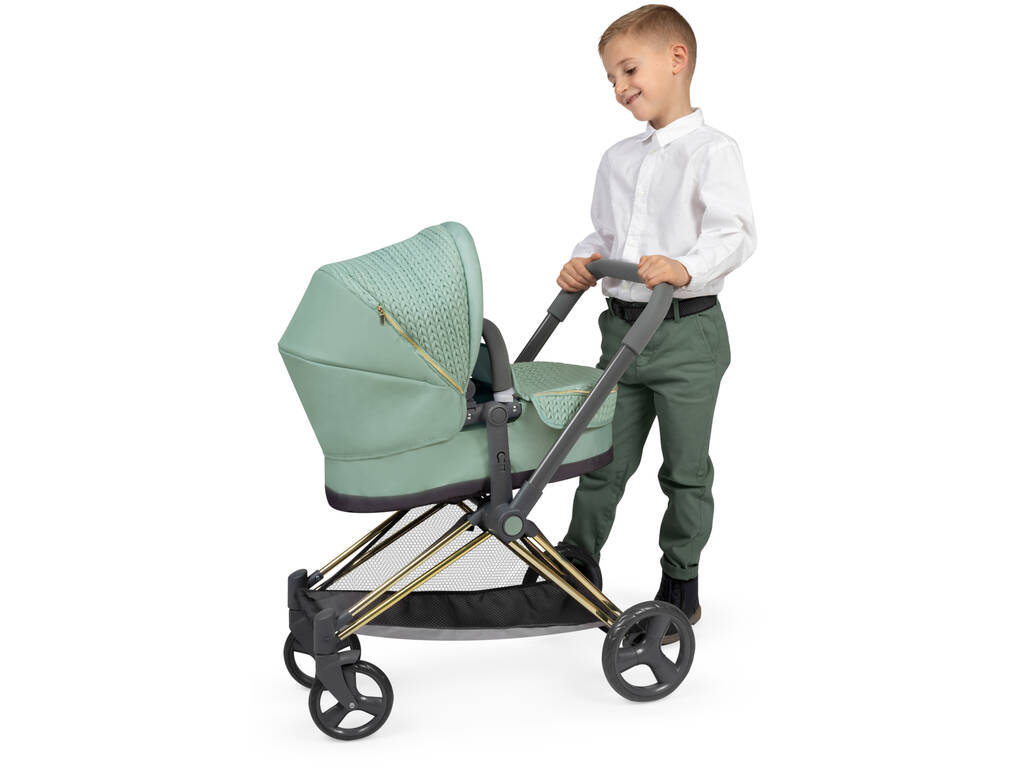 Carro de Muñécas 3x1 Plegable Capriccio con Bolso