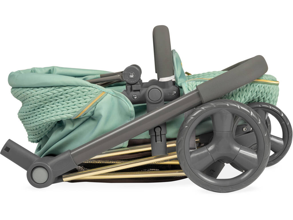 Carro de Muñécas 3x1 Plegable Capriccio con Bolso