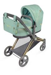Chariot de poupée 3x1 pliable Capriccio avec sac