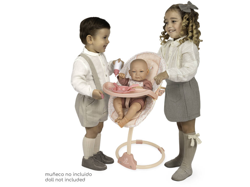 Seggiolino Altalena per Bambole Tulipe 3x1