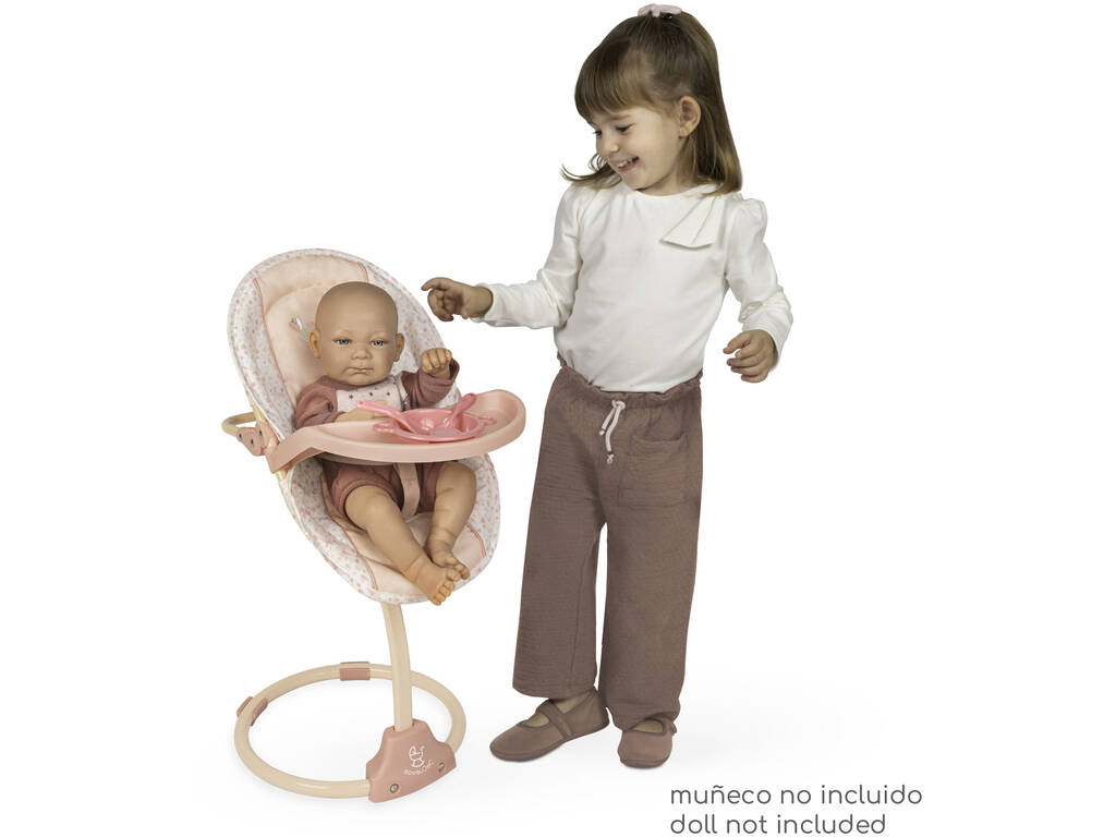 Seggiolino Altalena per Bambole Tulipe 3x1