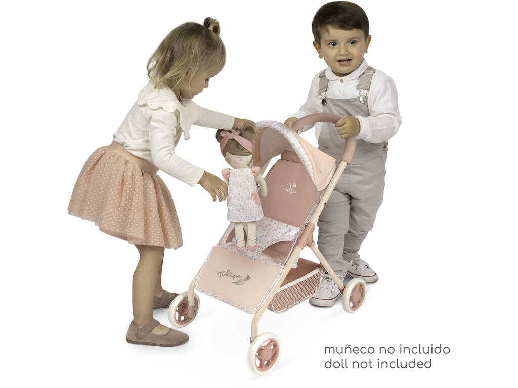 Passeggino per bambole Tulipe Il mio primo seggiolino