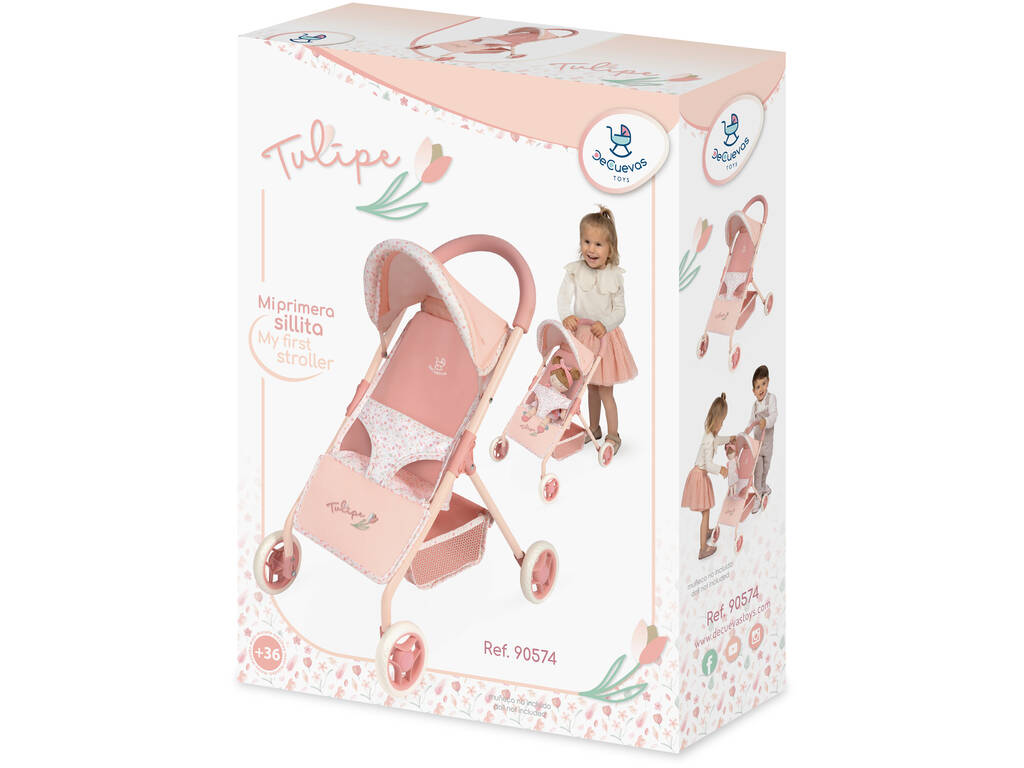 Passeggino per bambole Tulipe Il mio primo seggiolino