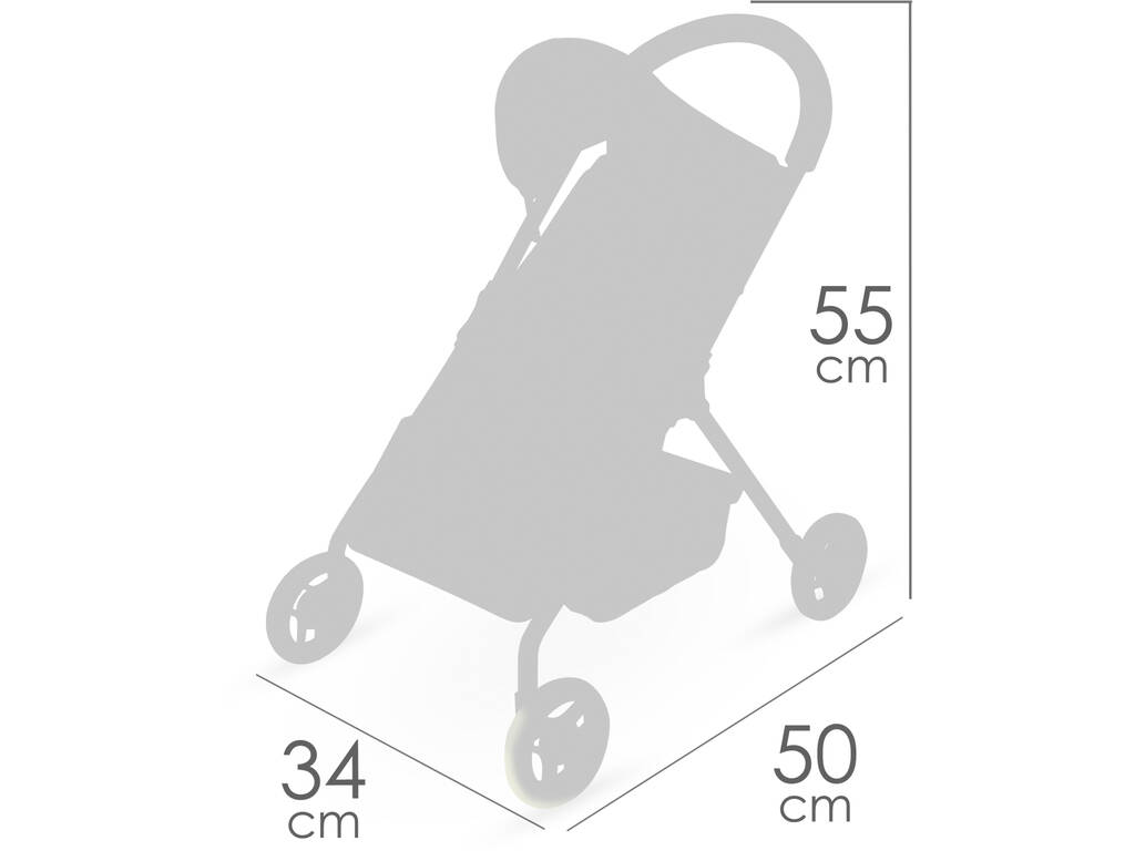 Passeggino per bambole Tulipe Il mio primo seggiolino