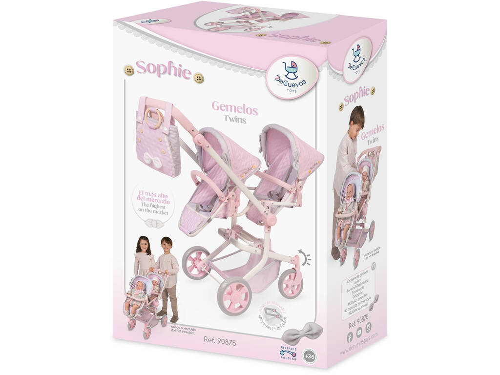 Passeggino gemellare pieghevole Sophie