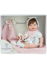 Babypuppe Sweet Baby Farfalla 42 cm mit Schnuller und Decke