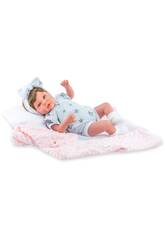 Bambola Ane Star da 45 cm con ciuccio e copertina