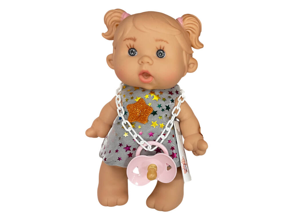Muñeca Bebé Nenotes de 25 cm con Chupete