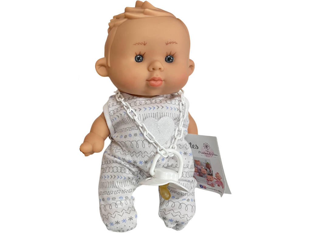 Muñeca Bebé Nenotes de 25 cm con Chupete