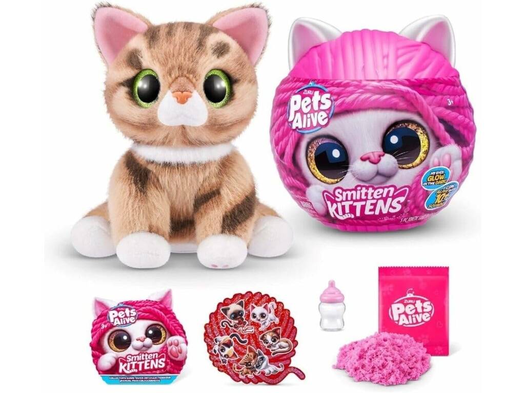 Pets Alive Uovo a sorpresa Smitten Kittens