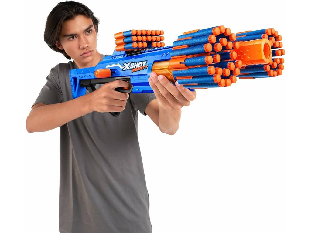 Zuru Xshot Lanciatore Insanity Berzerko con 48 dardi
