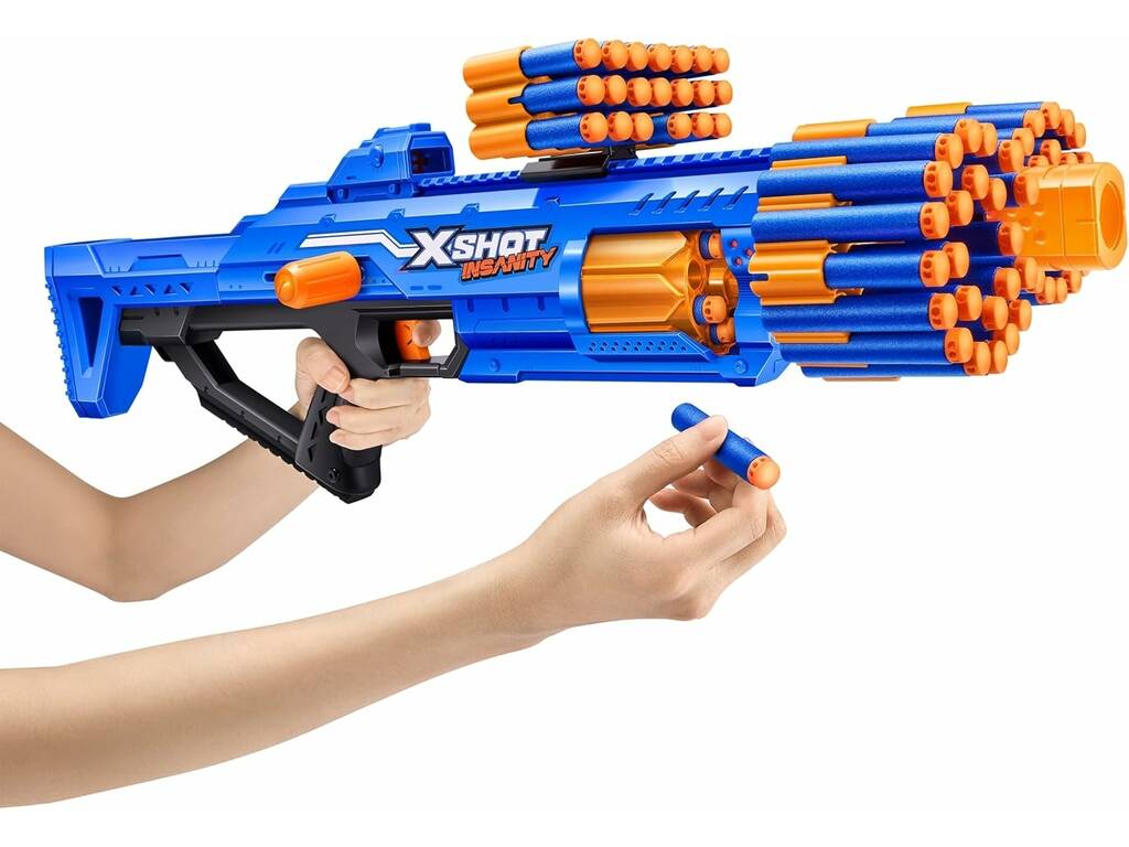 Zuru Xshot Lanciatore Insanity Berzerko con 48 dardi