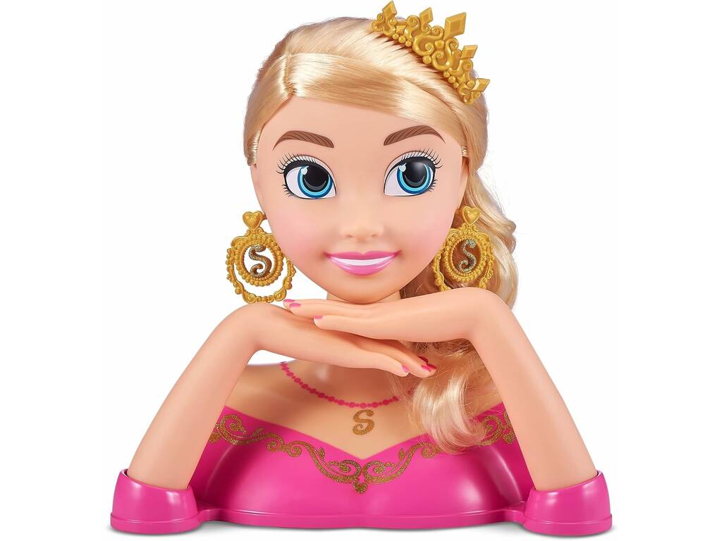 Zuru Sparkle Girlz Busto Styling Princess con 52 pezzi