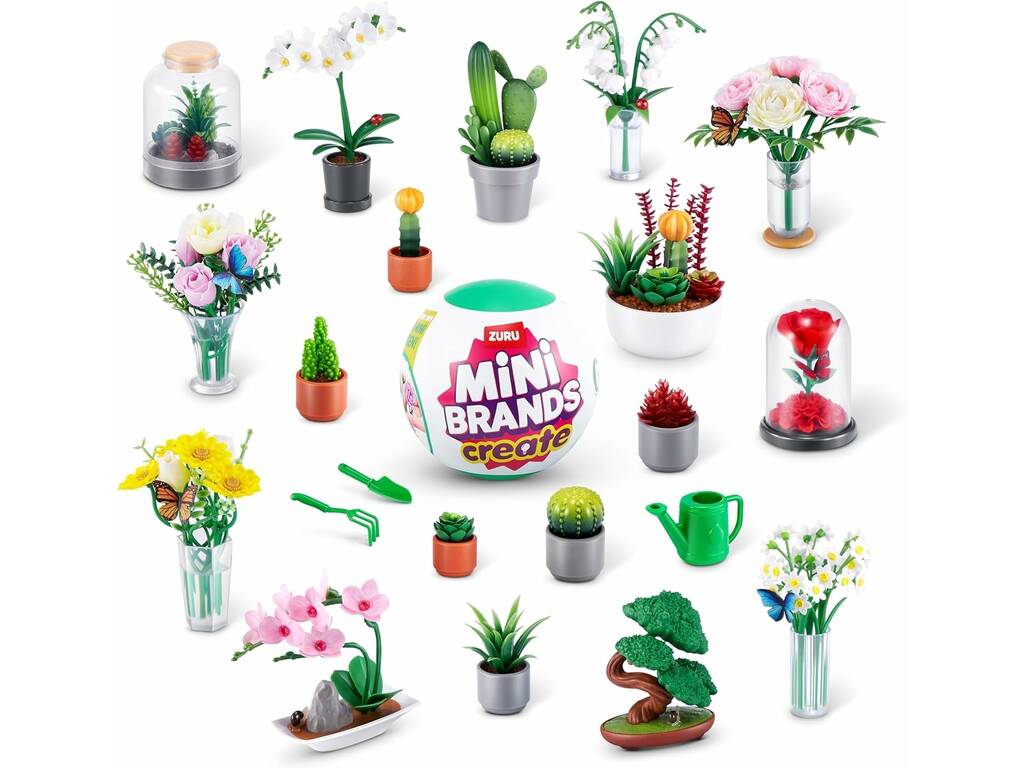 Zuru Mini Brands Create Palla Sorpresa Garden