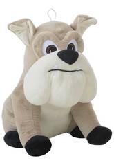 Peluche Bulldog di 45 cm