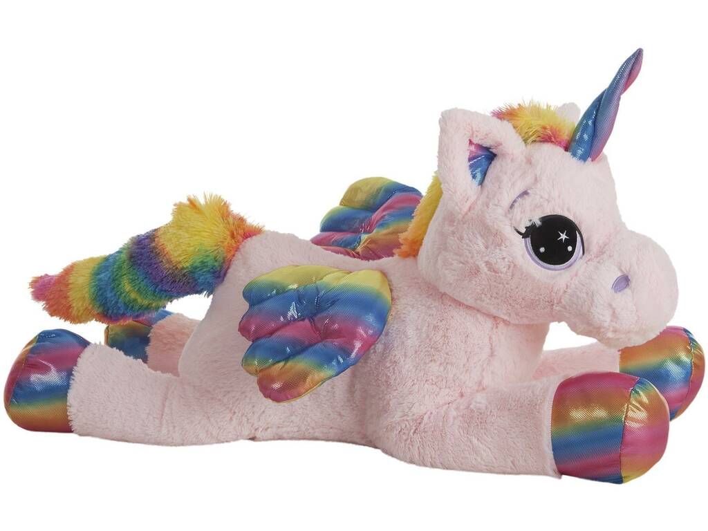 Peluche Unicórnio Rainbow de 60 cm