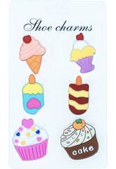 imagen Spille decorative per zoccoli Eva confezione dolci 6 pezzi