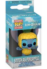 Funko Pop Pocket Schlüsselanhänger Disney Lilo & Stitch Schlüsselanhänger Stitch als Ananas