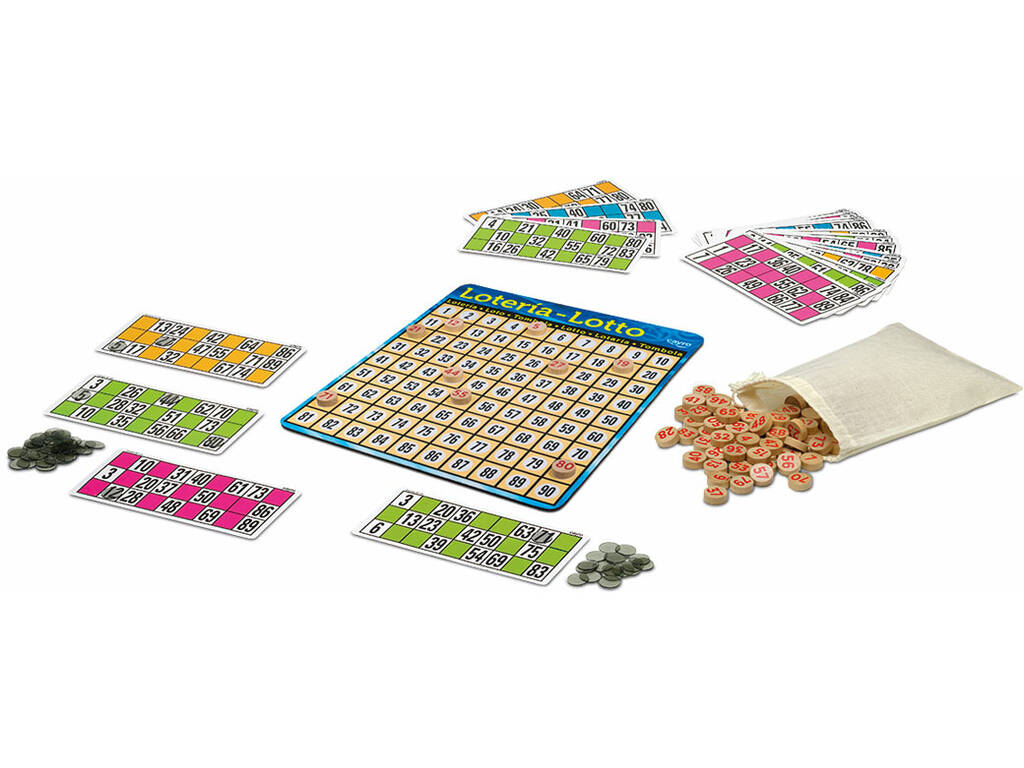 Bingo Lotteria Scatola metallica