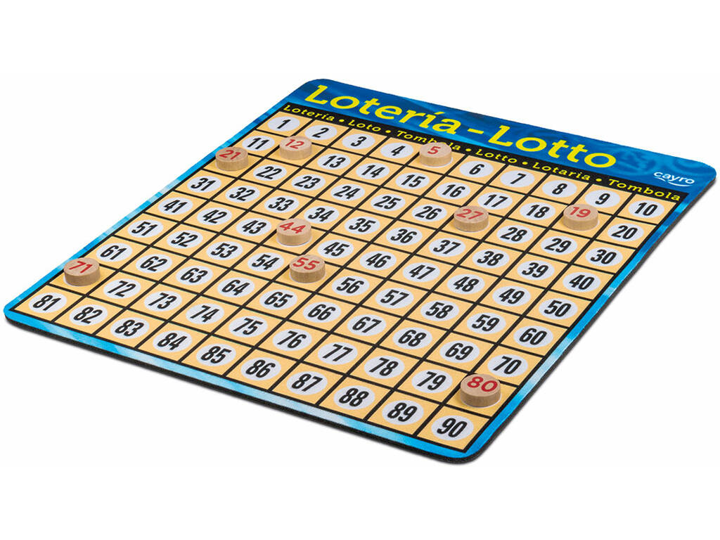 Bingo Lotteria Scatola metallica