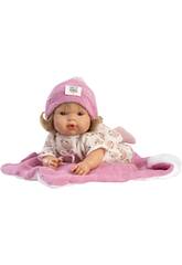 Poupée bébé Lala Llorona de 38 cm avec petite couverture