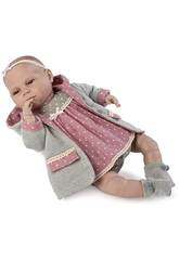 Bambola Piangente Sara da 50 cm con cappotto