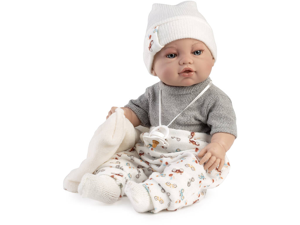Muñeca Bebé Recién Nacida de 42 cm con Chaqueta