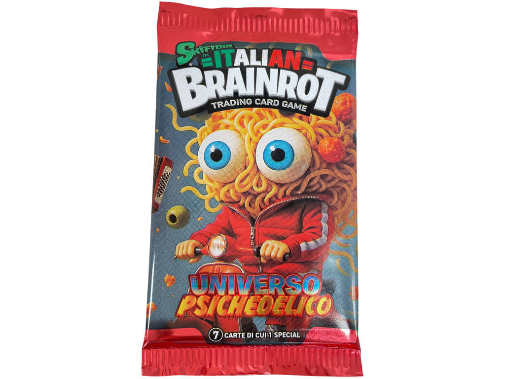 BrainRot Italian Universo Psichedelico TCG Pack Album con busta