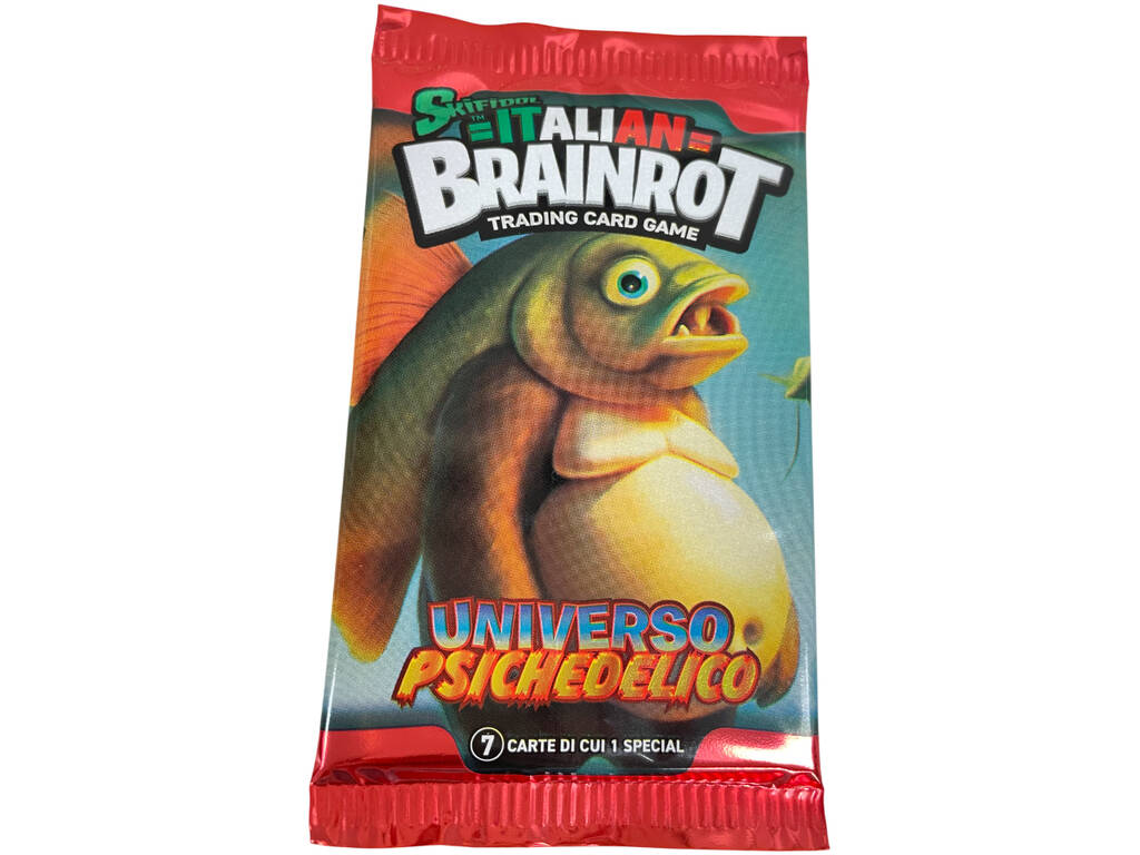 BrainRot Italian TCG Universo Psichedelico Busta con 7 figurine a sorpresa