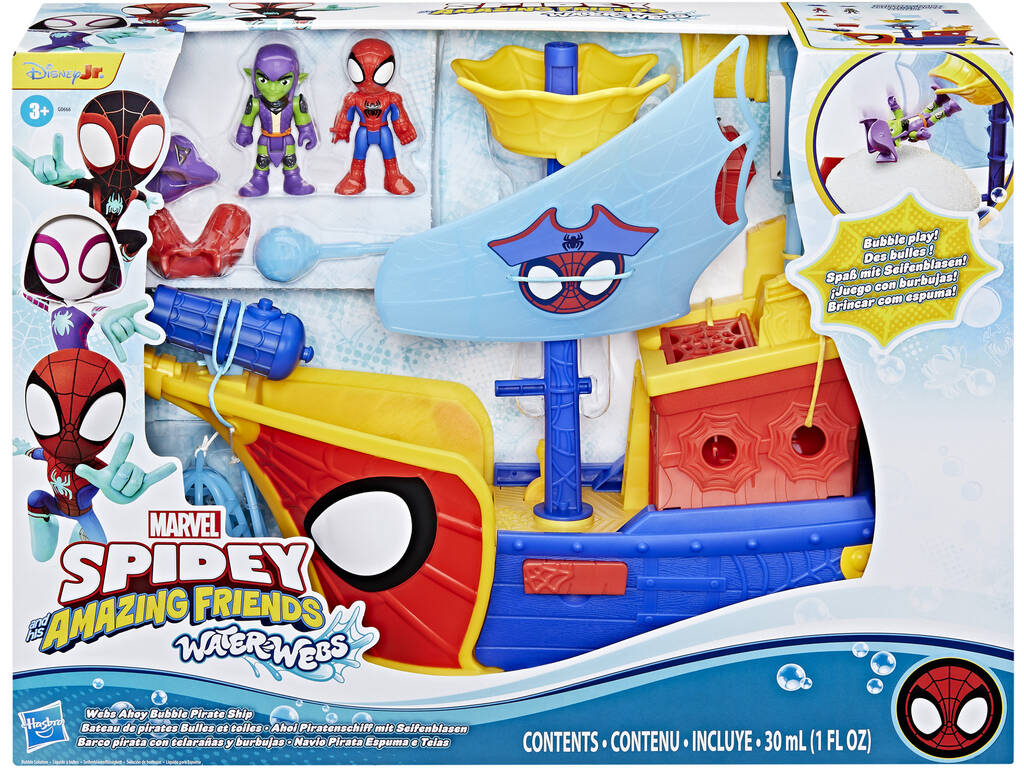 Spidey Waterwebs Barca Pirata