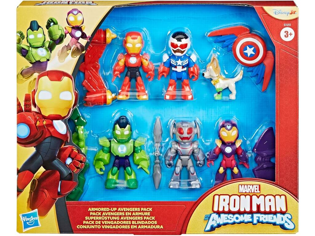 Marvel Iron Man And His Awesome Friends Pack di Avengers Armored