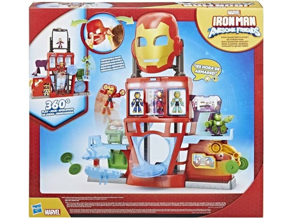 Marvel Iron Man And His Awesome Friends Iron quartier generale