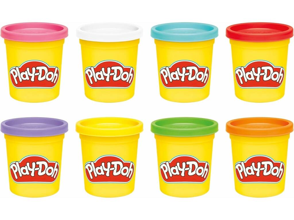 PlayDoh Confezione da 8 barattoli