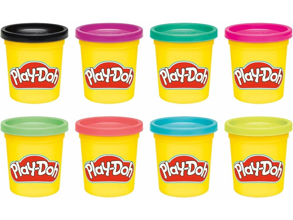 PlayDoh Confezione da 8 barattoli