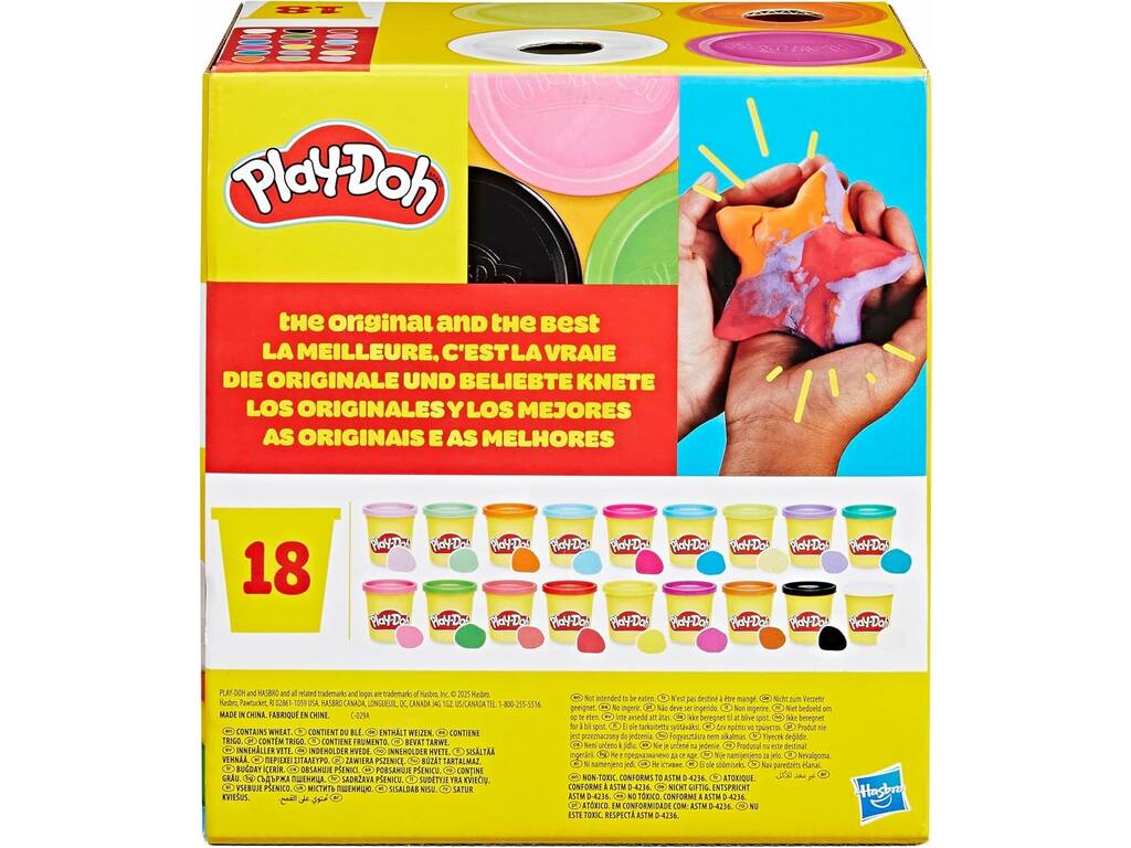 PlayDoh Set di 18 barattoli da 85 g