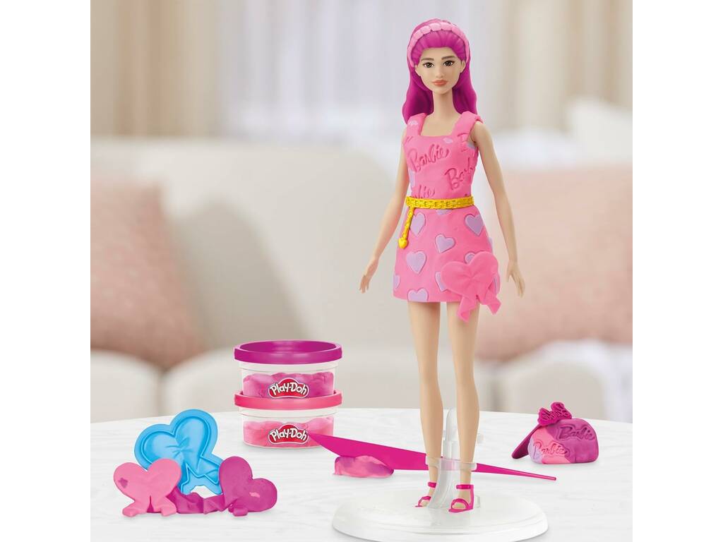 Playdoh Barbie Cuori e Capelli