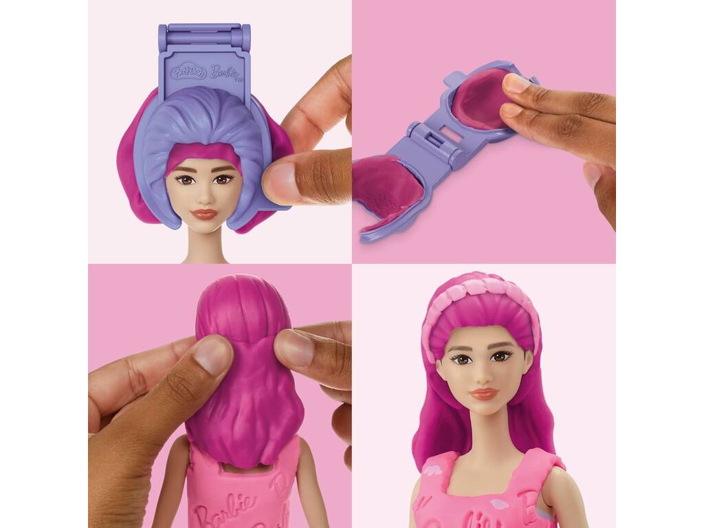 Playdoh Barbie Cuori e Capelli