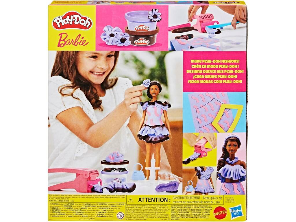Playdoh Barbie Volantini da Sarta