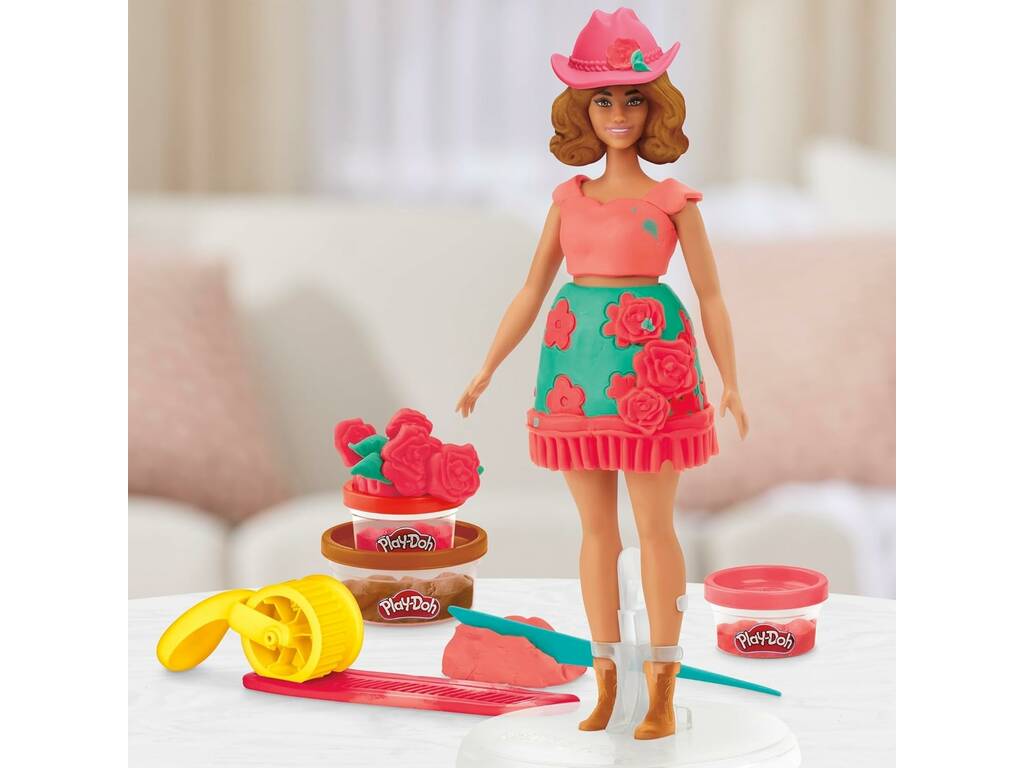 Playdoh Barbie Rose e Frangia