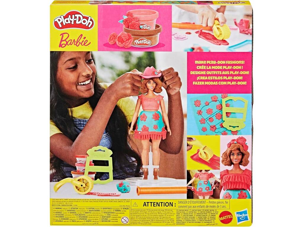 Playdoh Barbie Rose e Frangia