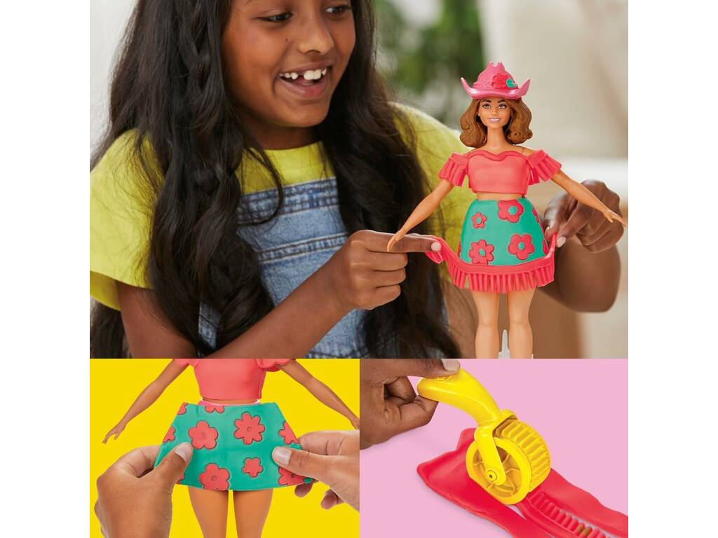 Playdoh Barbie Rose e Frangia
