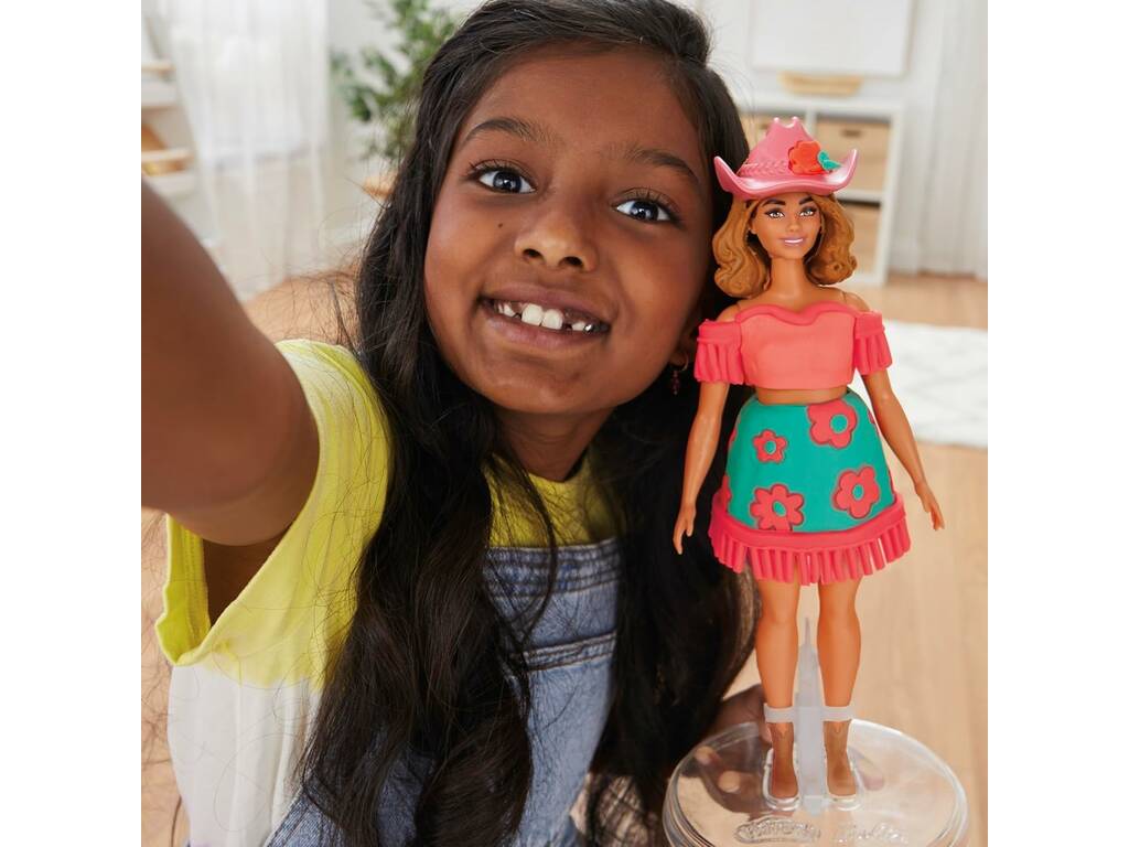 Playdoh Barbie Rose e Frangia